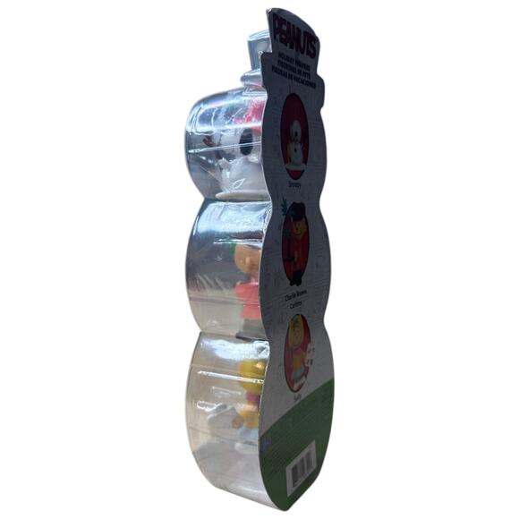 PEANUTS 3 Holiday Figures SNOOPY CHARLIE BROWN & SALLY Christmas Figurines NIB - Picture 4 of 9